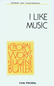 I Like Music Two-Part choral sheet music cover